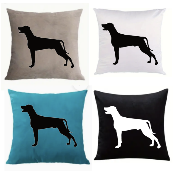 Kussenhoes silhouette