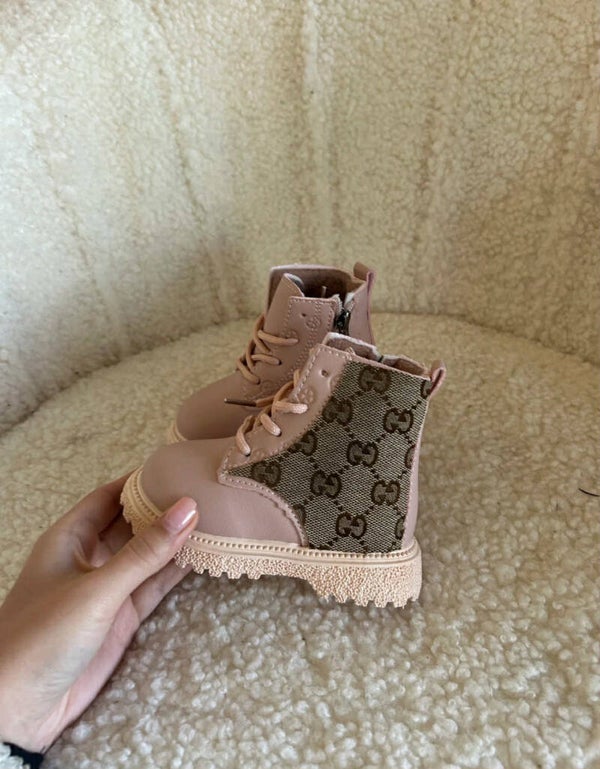 Pink boots