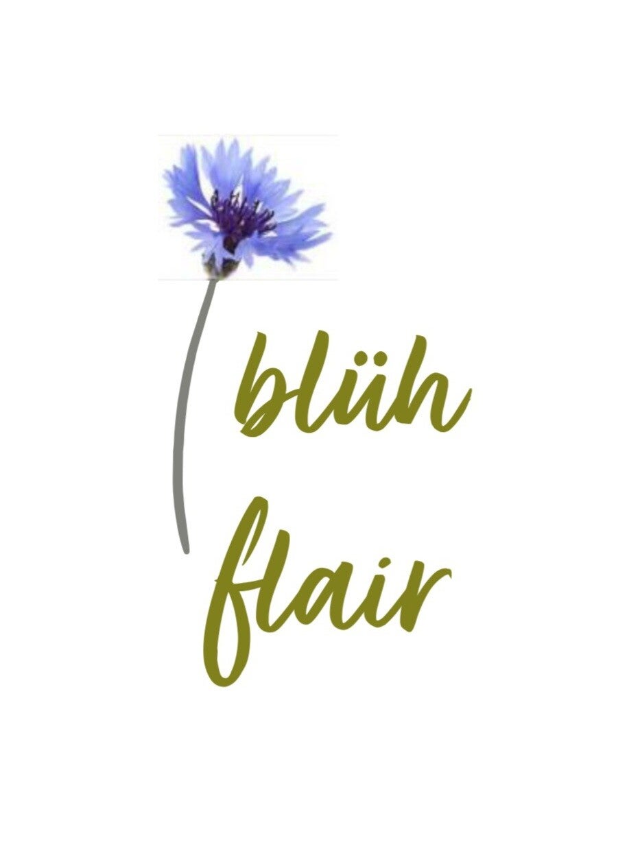 Blühflair | Seidenblumen-Arrangements | Logo