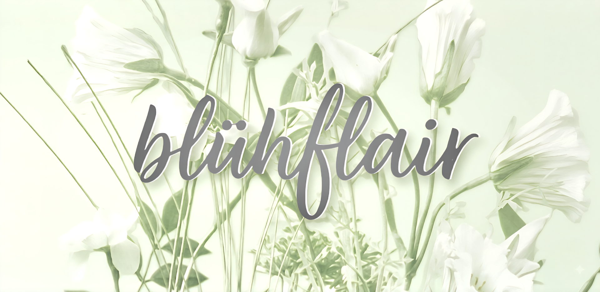 Blühflair - Exklusive Seidenblumenarrangements Logo