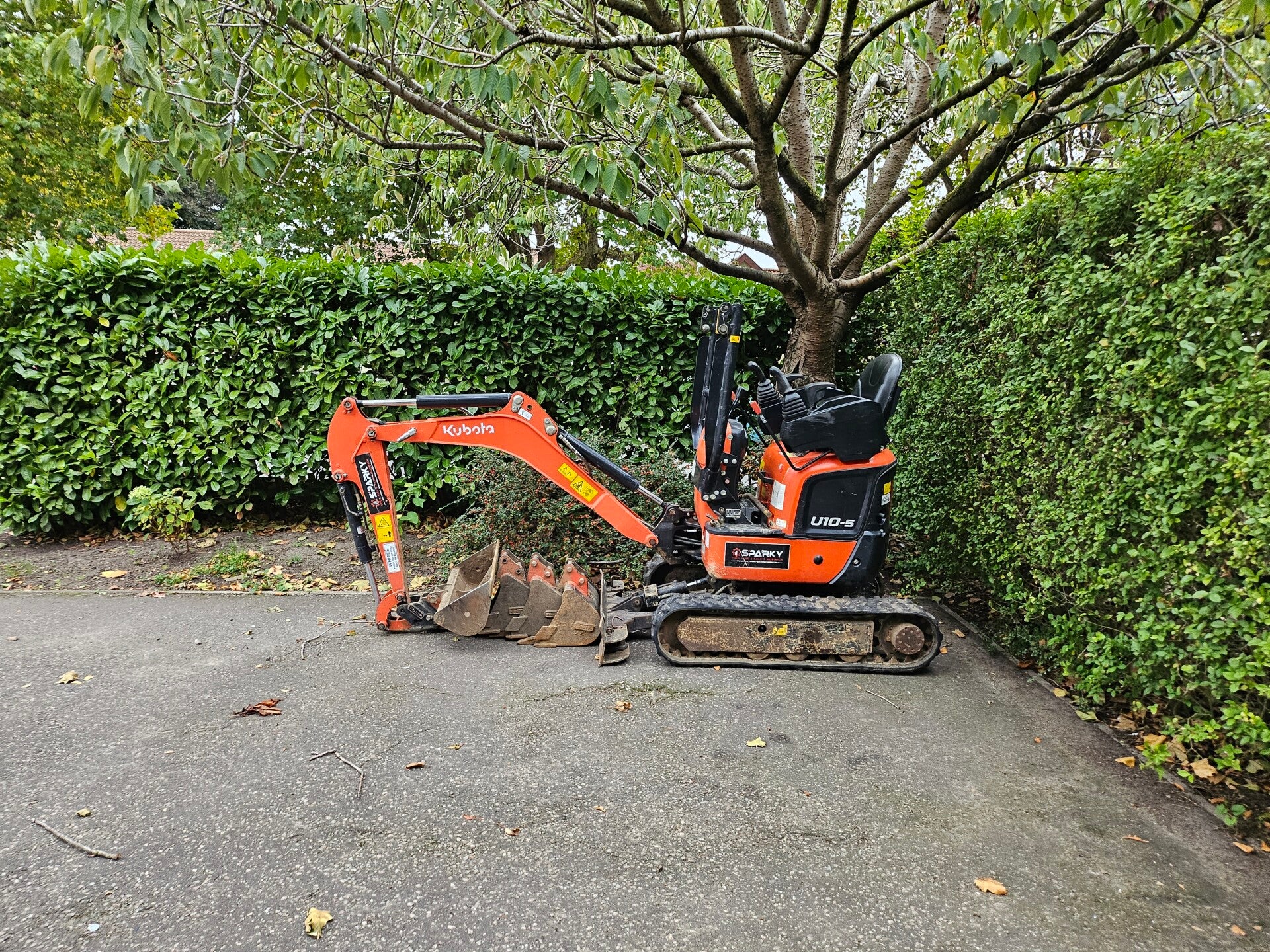 Photo of Sparky tool hire Kubota U10-5 1 Ton Digger