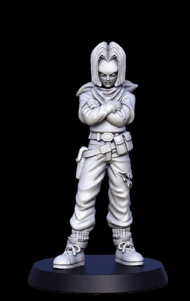 Android 17 Miniature