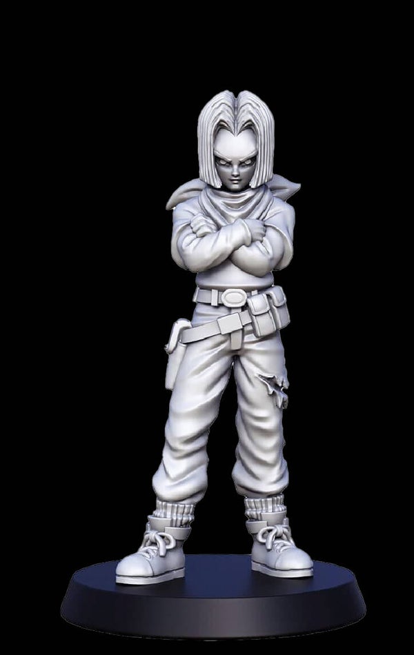 Android 17 Miniature
