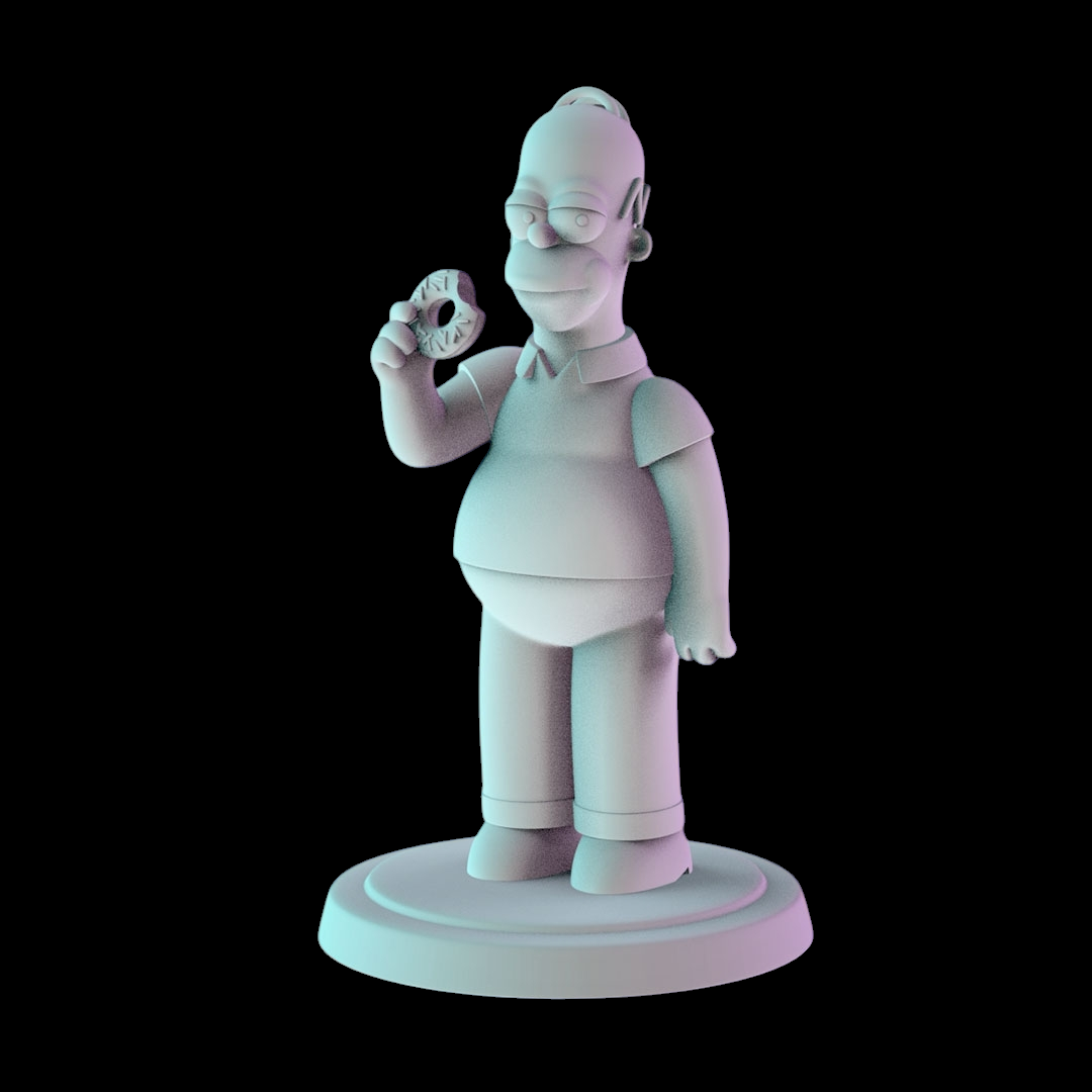 Homer Simpson Miniature