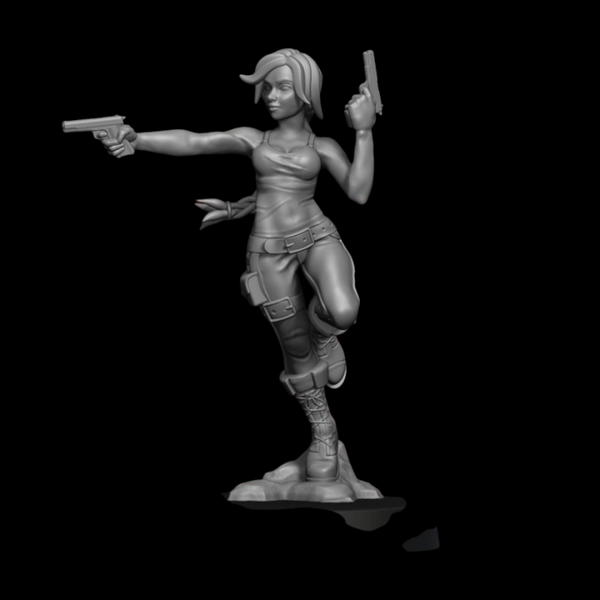 Lara Croft Miniature