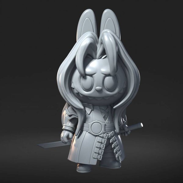 Sephiroth Labubu Figure