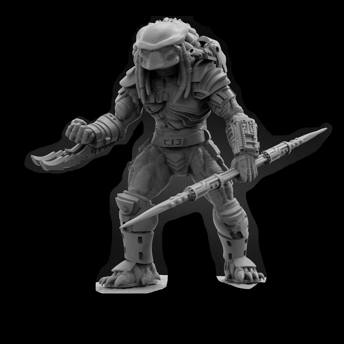 Predator Warrior Miniature | Little Shop of Models
