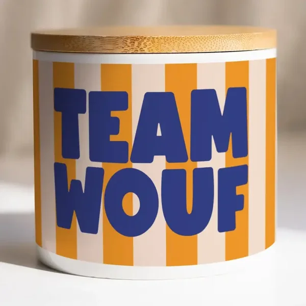 Trockenfutterdose 48 cl Team Wouf