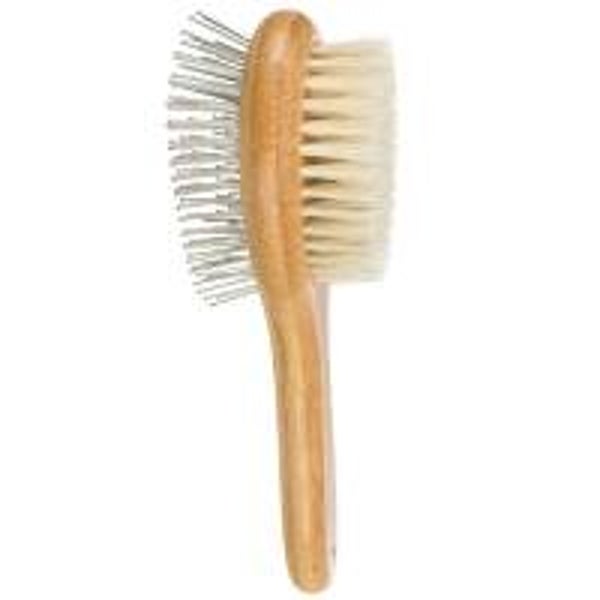 Trixie beidseitige Bürste aus Bambus