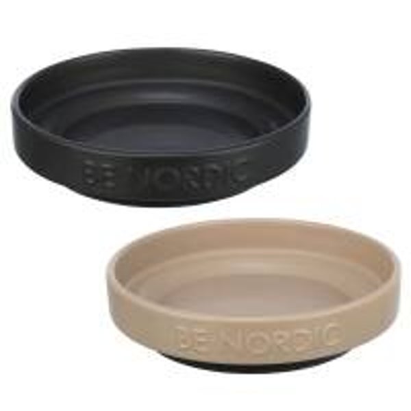 Trixie BE NORDIC Keramiknapf für Katzen taupe
