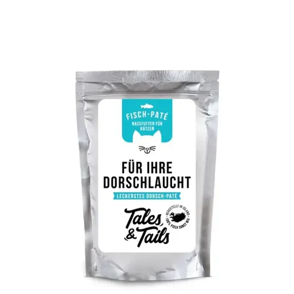 Für Ihre Dorschlaucht - Nassfutter für Katzen mit 100% Dorsch - 100g