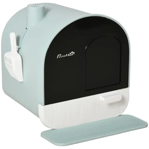 PawHut Katzentoilette Katzenklo mit Deckel