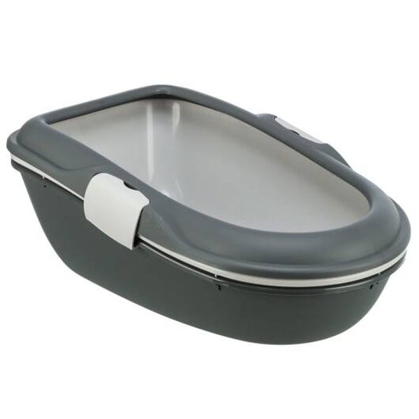 Trixie Katzentoilette Berto - dunkelgrau/hellgrau