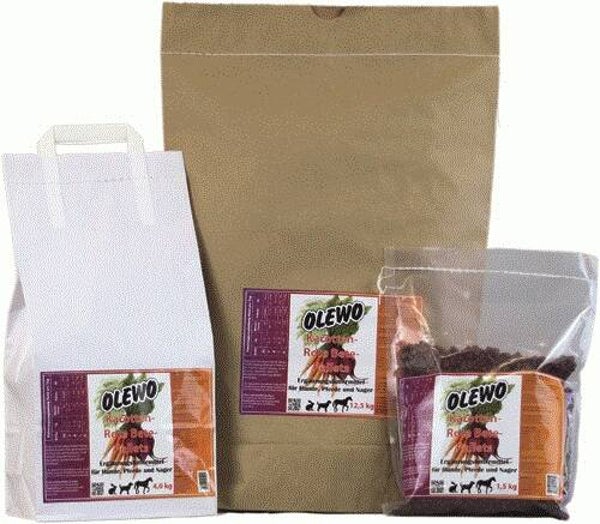 Olewo Karotten-Rote Bete-Pellets 4 kg