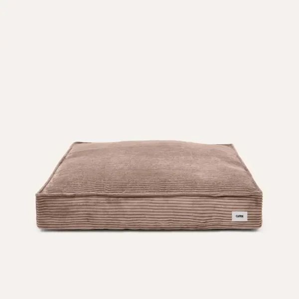 Hundebett Cordstoff Mokka-Beige, Cuadra