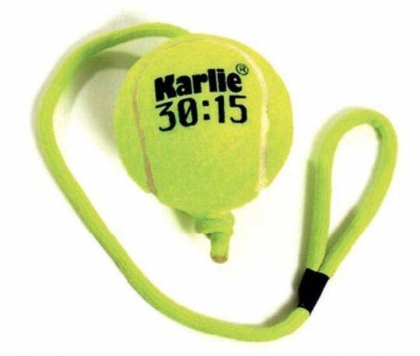 Karlie Tennisball mit Seil 6cm