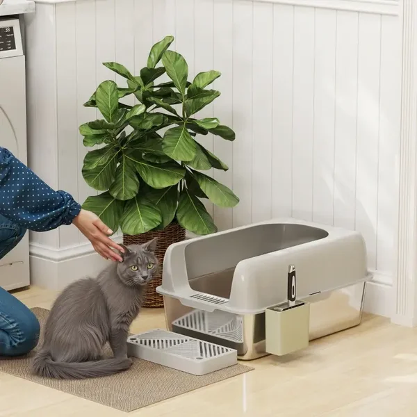 PawHut Katzentoilette