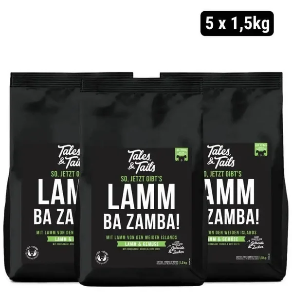 LammBa Zamba" - Softes Trockenfutter mit Lamm - 1,5kg