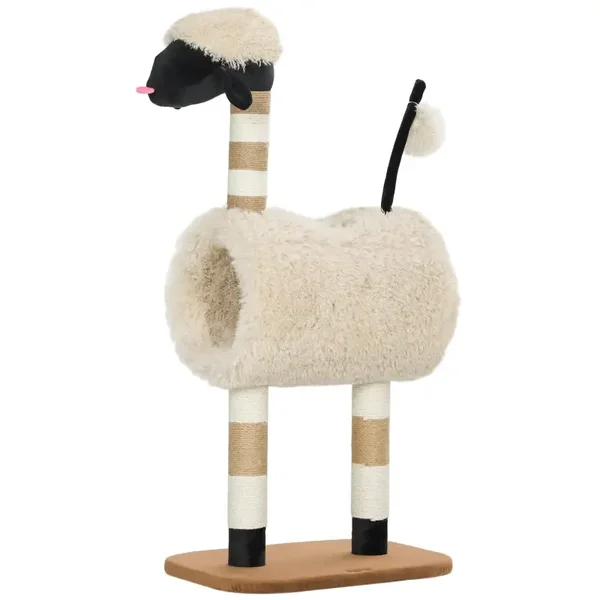 PawHut Katzenbaum im Schaf-Design