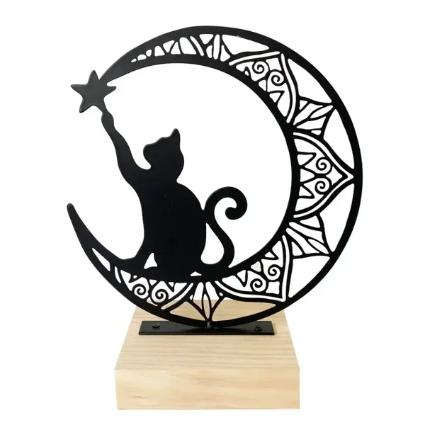 Katzenfigur Stern