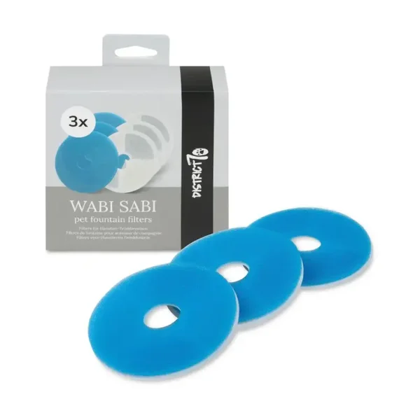 WABI SABI - Trinkbrunnenfilter 3er-Pack