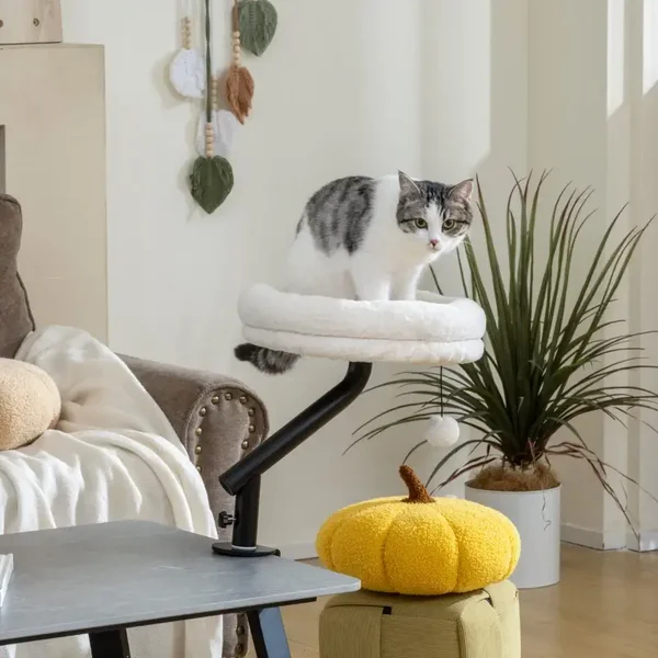 PawHut Katzen-Schreibtischbett