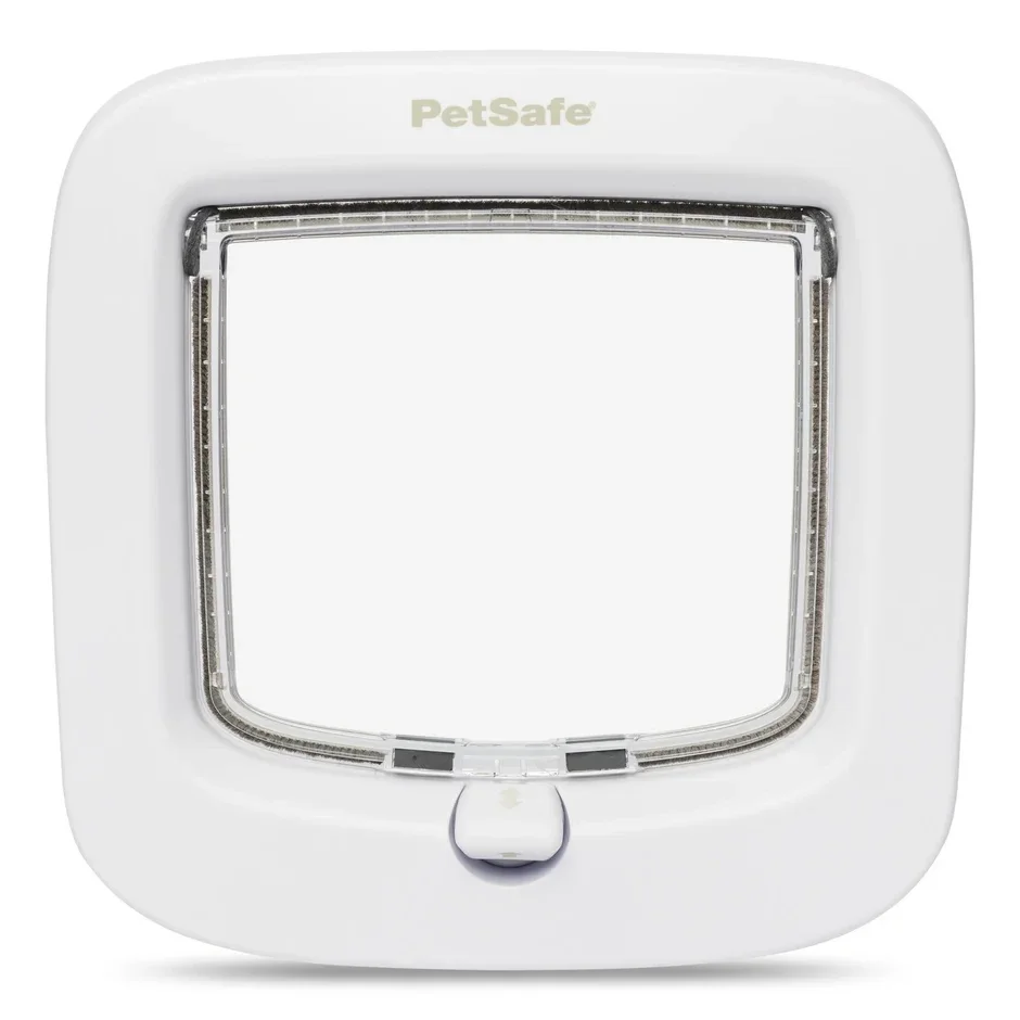 Manuell verriegelbare Katzenklappe