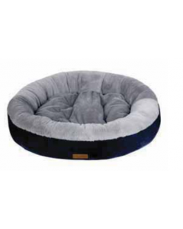 Topmast Comfort Donut – Superweiches Hundebett – Blaugrau