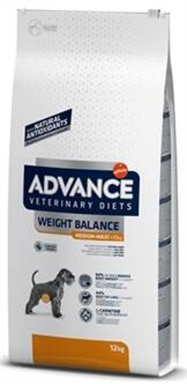 Advance Veterinary Diet HUND GEWICHT BALANCE MITTEL / MAXI 12 KG