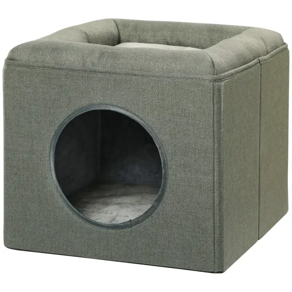 PawHut Katzenhöhle Katenbett 2-in-1