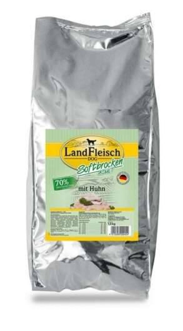 Landfleisch Softbrocken mit Huhn 1,5 kg