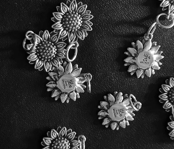 Sun Flower charm