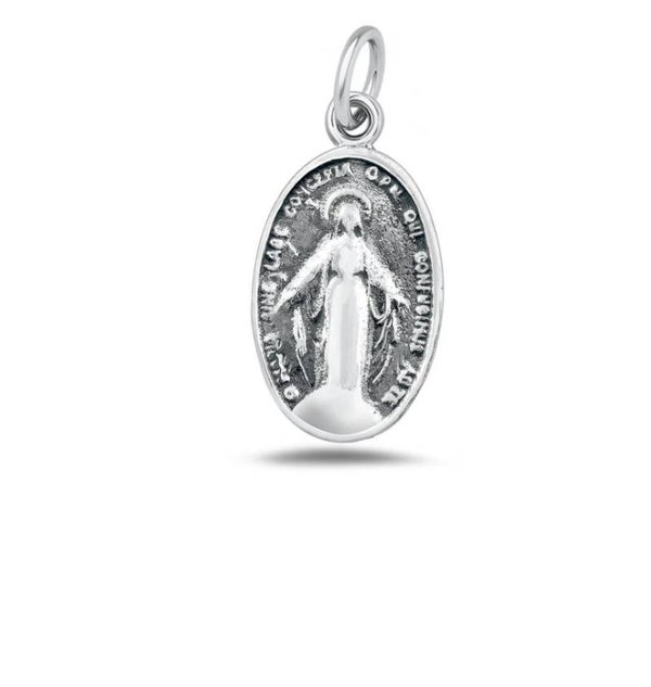 Silver Pendant - Virgin Mary