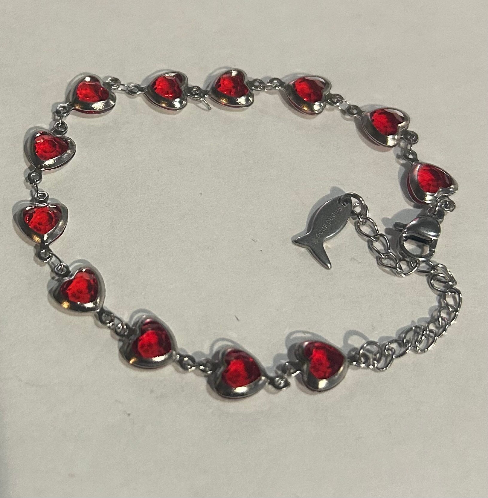 RED HEART BRACELETS