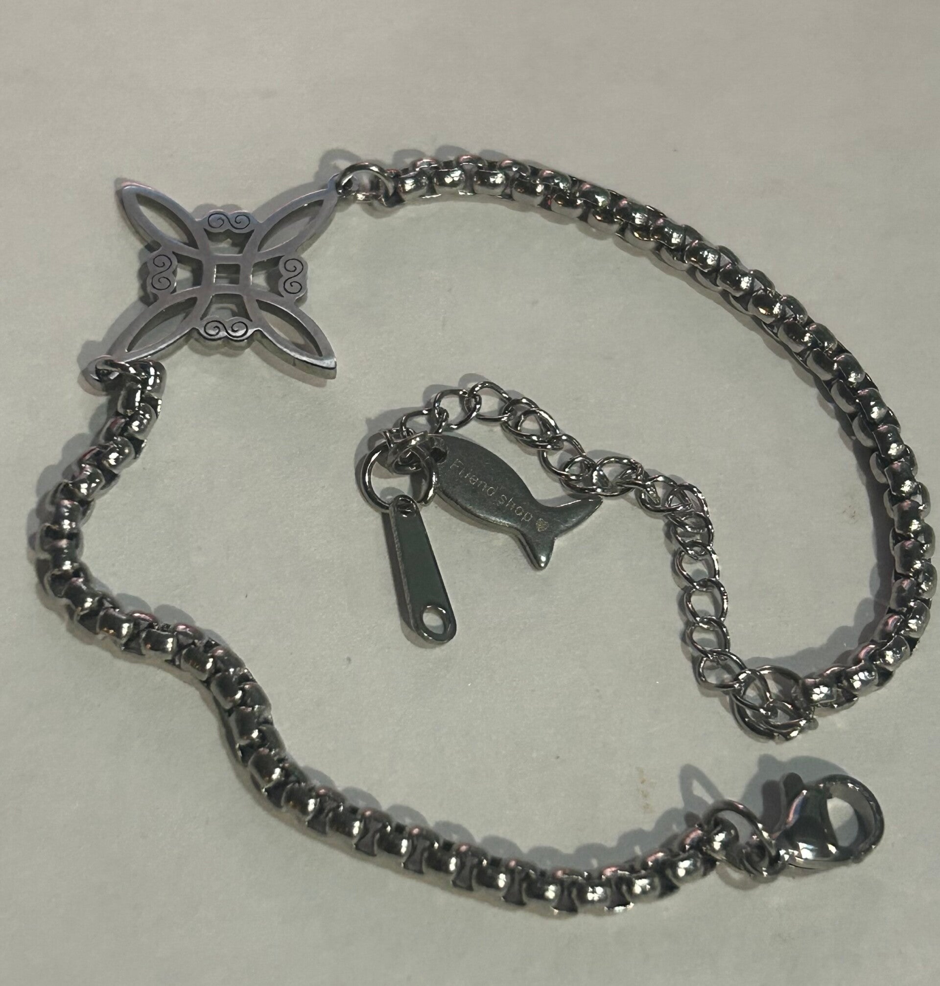Stainless Steel Witch Knot Bracelet