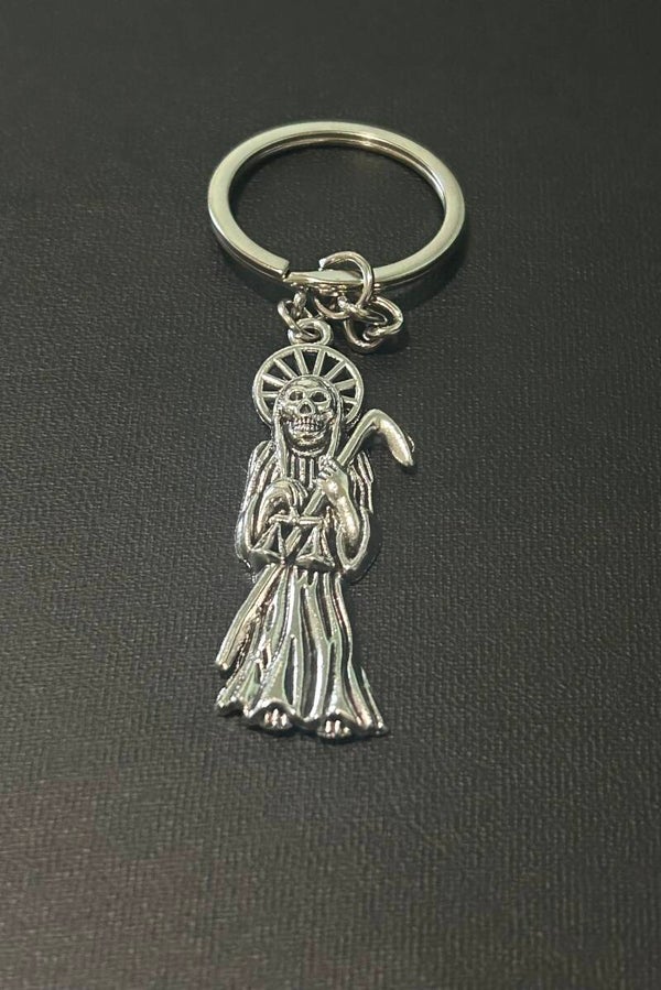 Santa Muerte keychain