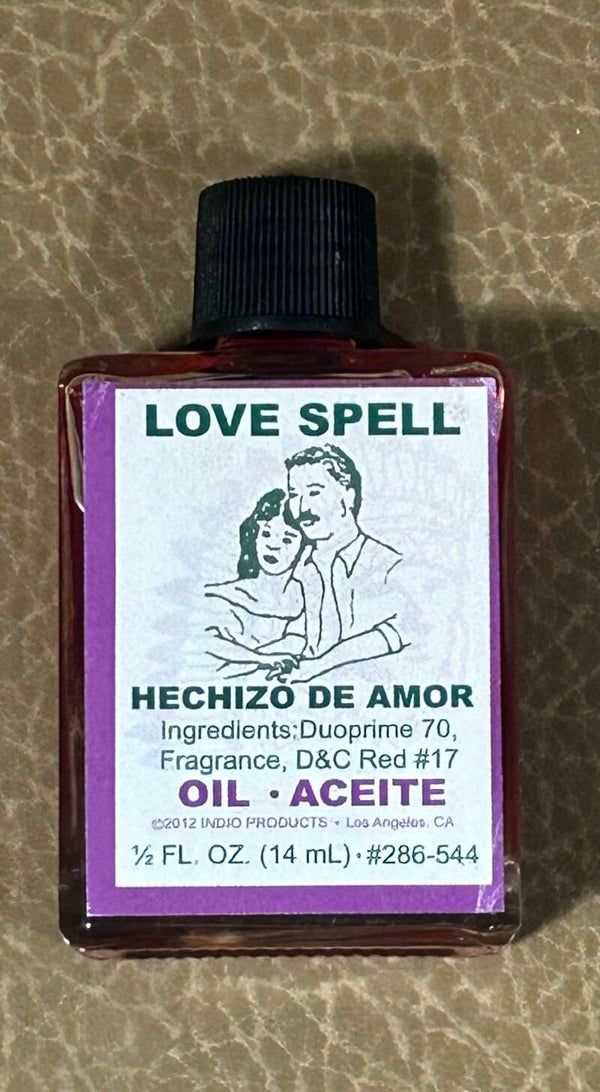 Aceite echizo de amor