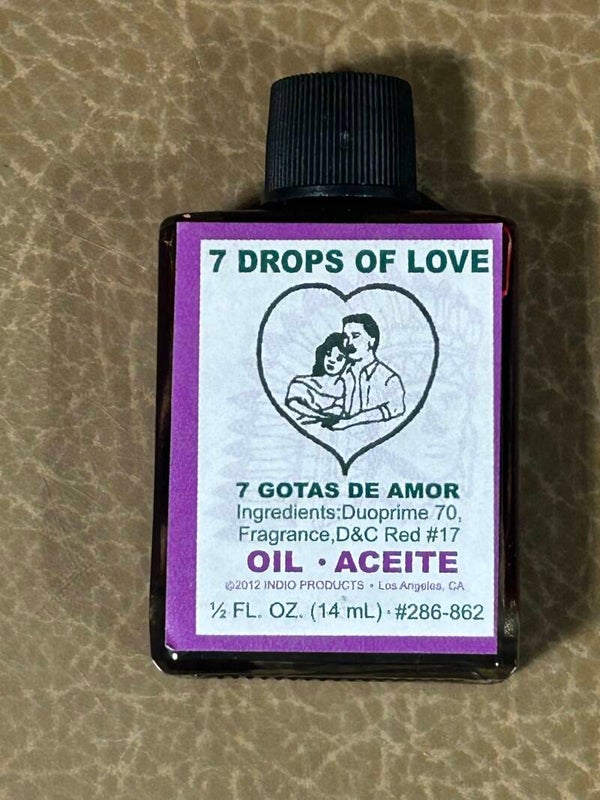 Aceite 7 gotas de amor