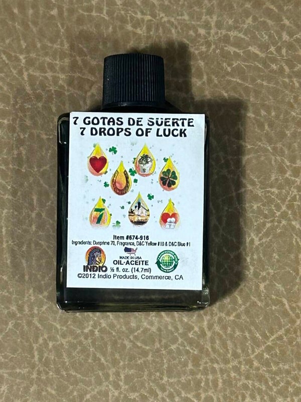 Aceite 7 gotas de suerte