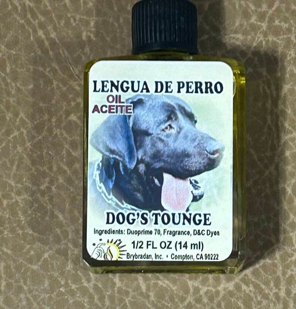 Aceite lengua de perro