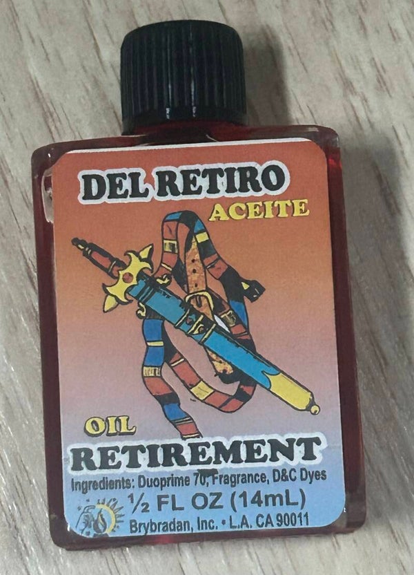 Aceite del retiro