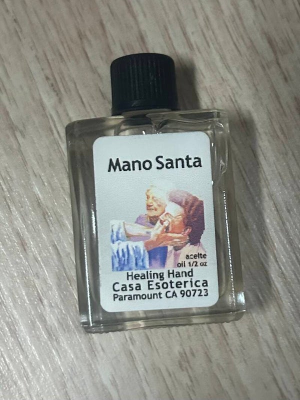 Aceite Mano Santa
