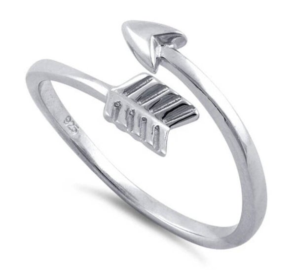 Sterling Silver Arrow Ring .925