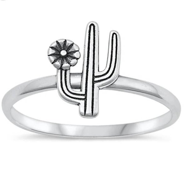 Silver Ring - Cactus .925