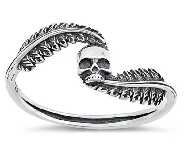 Silver Ring - Skull  .925