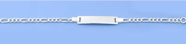 Silver Childrens ID Bracelet .925