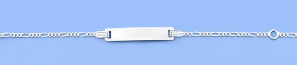 Silver Childrens ID Bracelet