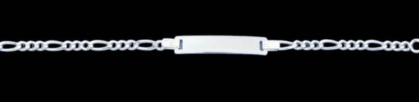 Silver Childrens ID Bracelet .925
