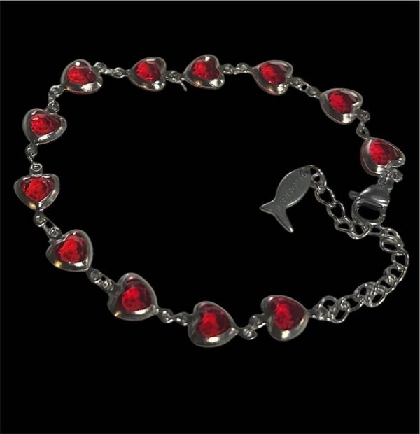 RED HEART BRACELETS