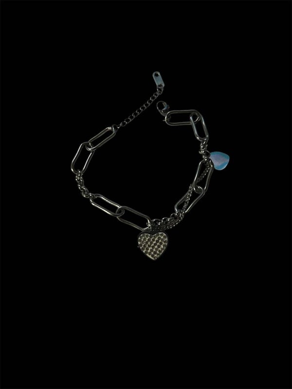 Bracelet with a heart charm